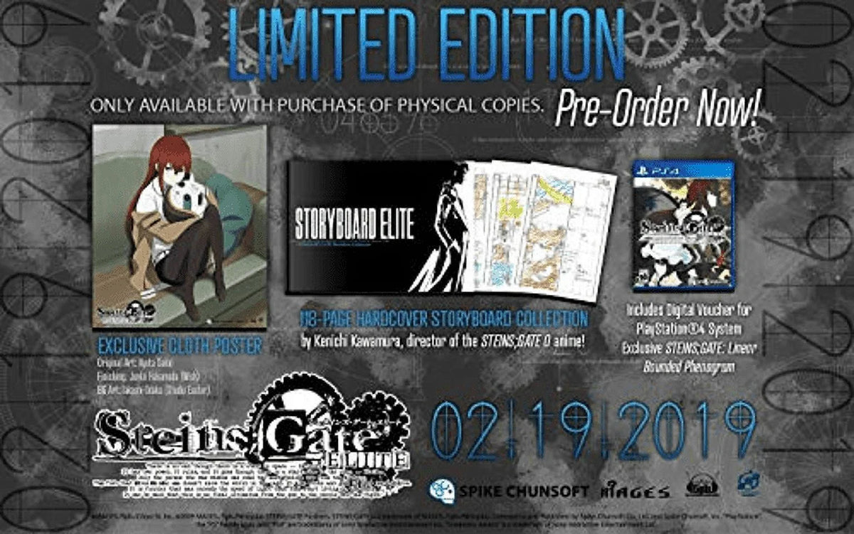 Edition - Limited ELITE: PlayStation 4 STEINS;GATE