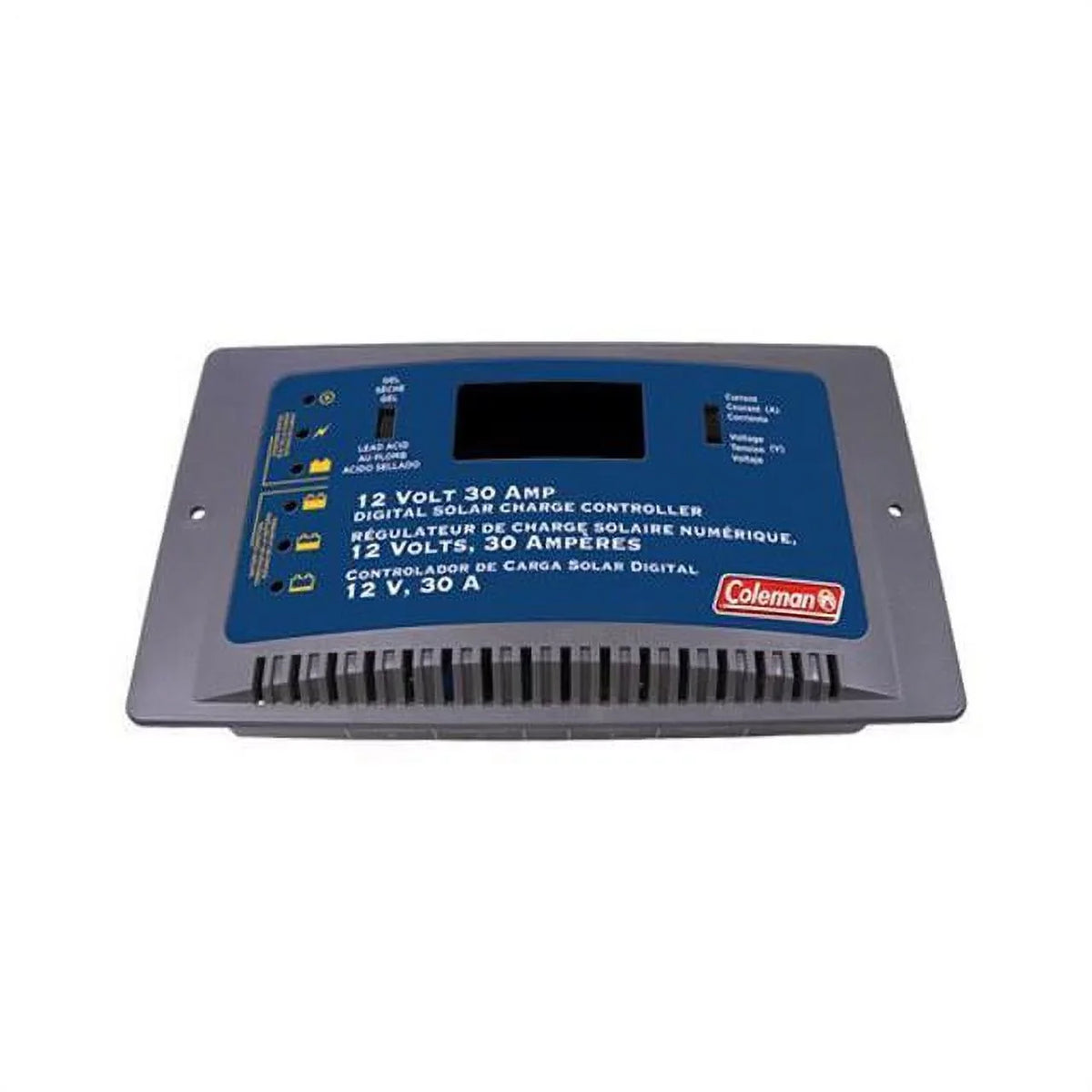 68032 Charge Digital 30 Solar 12-Volt Controller Amp, Coleman