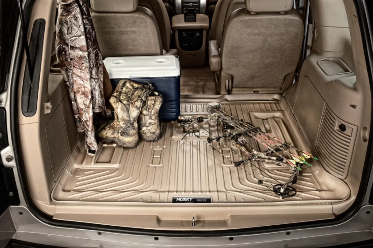 RealTruck Toyota Compatible Black by 4Runner; of Weatherbeater Third 10-22 Cargo row Seats with Liner Husky Series