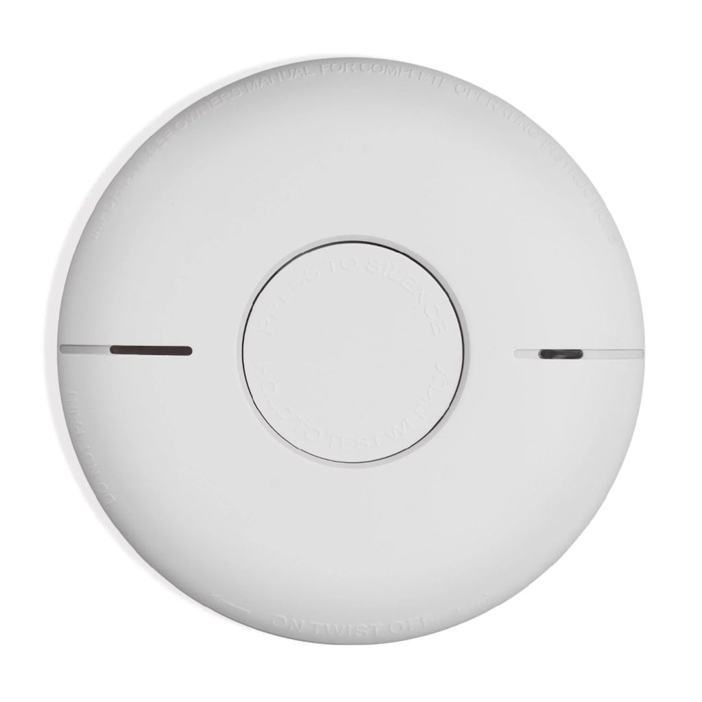 Silence with Battery and Ensure Safety Lithium of Home Peace Monoxide Smoke - Detector & Mind 10-Year Carbon Button Sensor