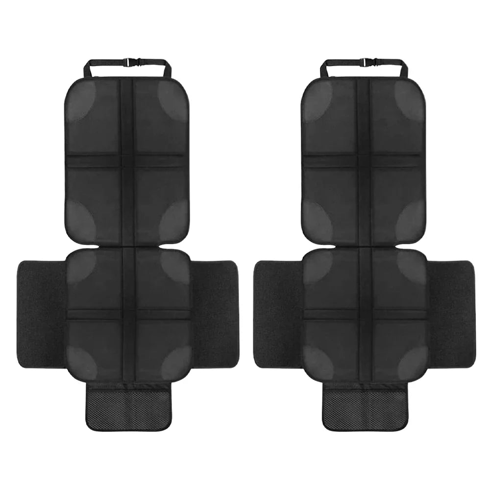 Padding Seat Non-Slip Protector Thickest Child Protect Baby Backing and Mesh 2Pack Car Pet for with Pockets and Seats
