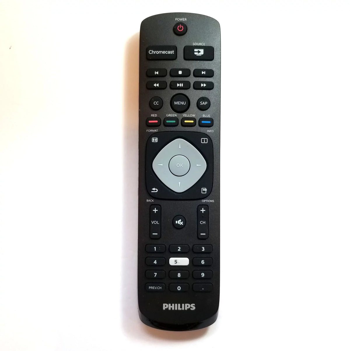 With: 65PFL5922, 50PFL5922 Shipped OEM Originally 65PFL5922/F7, Remote Philips Control 50PFL5922/F7,
