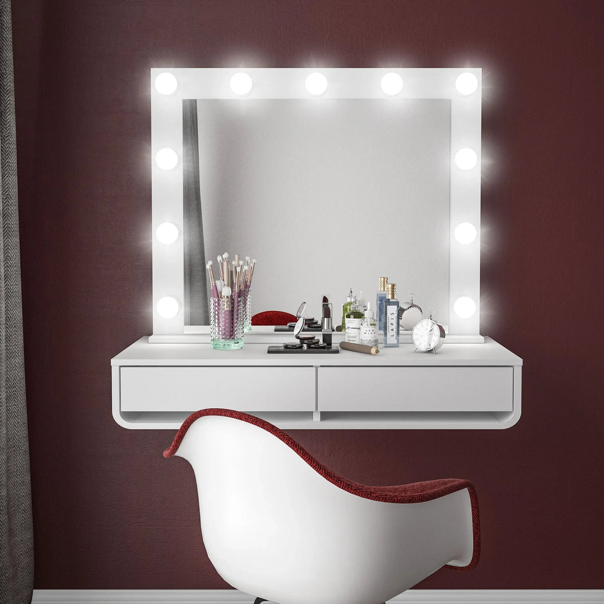 Mirror Boahaus Lighted Vanity Bath Edirne