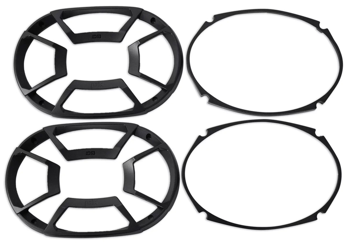 Marine/ATV/Motorcycle/Boat DB692 450w Polk Audio Speakers+Headphones 2) 6X9" Car