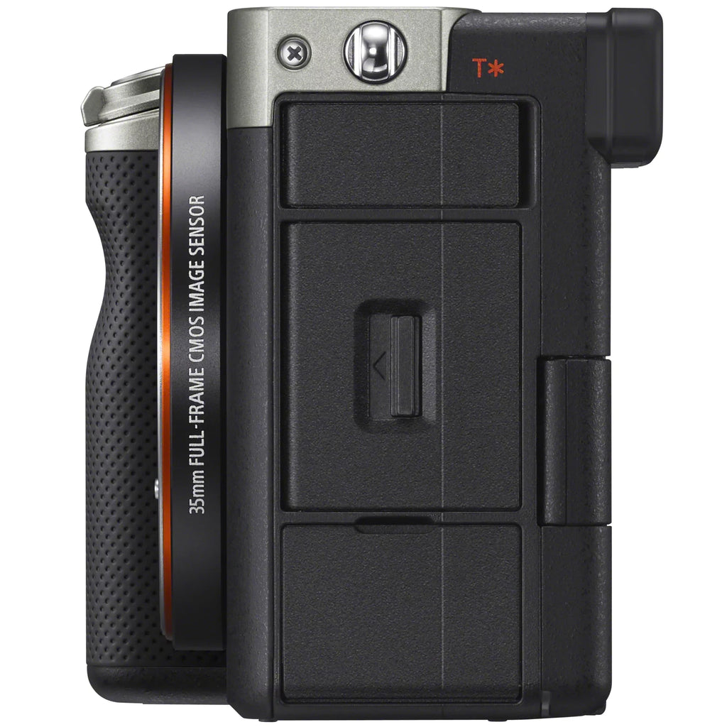 Flash Filters and + Extra Frame 64GB Accessories a7C Lens with Software Bundle ILCE7C/S Card + Interchangeable + Gear Alpha Only Camera Full Case + Silver Kit 7C Battery Mirrorless Body + Deco