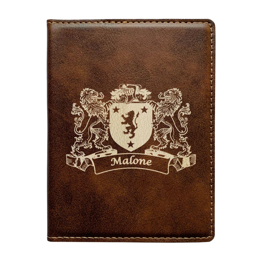 Irish Passport of Coat Leather Arms Malone Wallet
