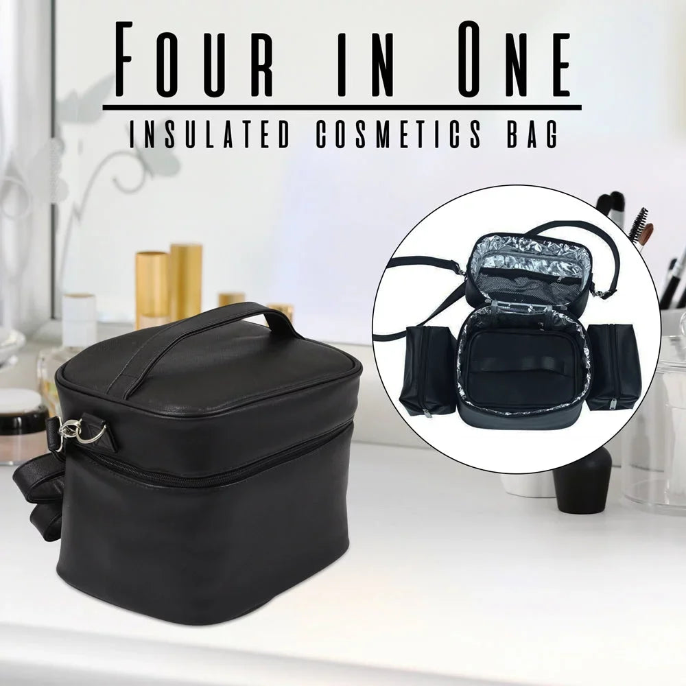 Gift Bag, Picnic Insulated 7220-HT Cosmetics In Houndstooth One Mojito-Four