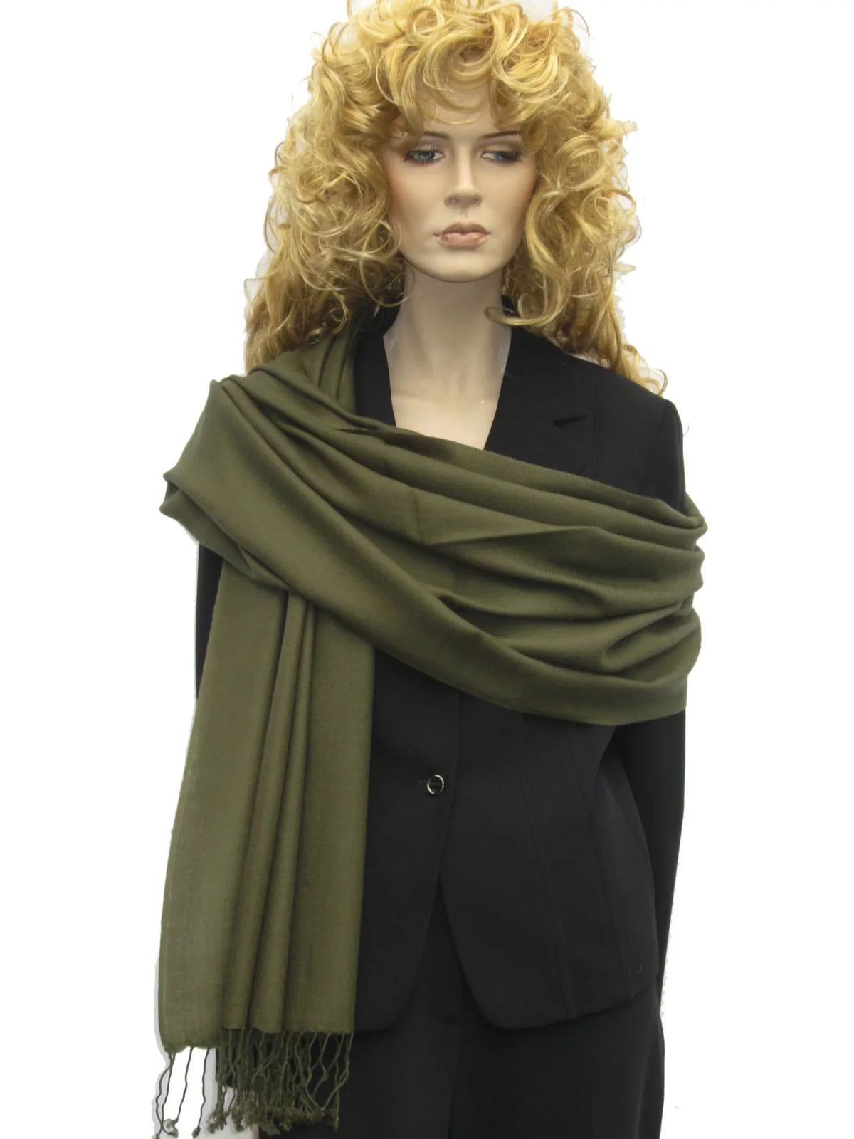 Shawl/Cashmere Regular Scarf/Wool/Silk Shawl/Shawls/Scarf/Scarves/Wrap/Stole/Muffler/Cape/Ruana/Blanket/Throw/Pashmina (Military Shawl)