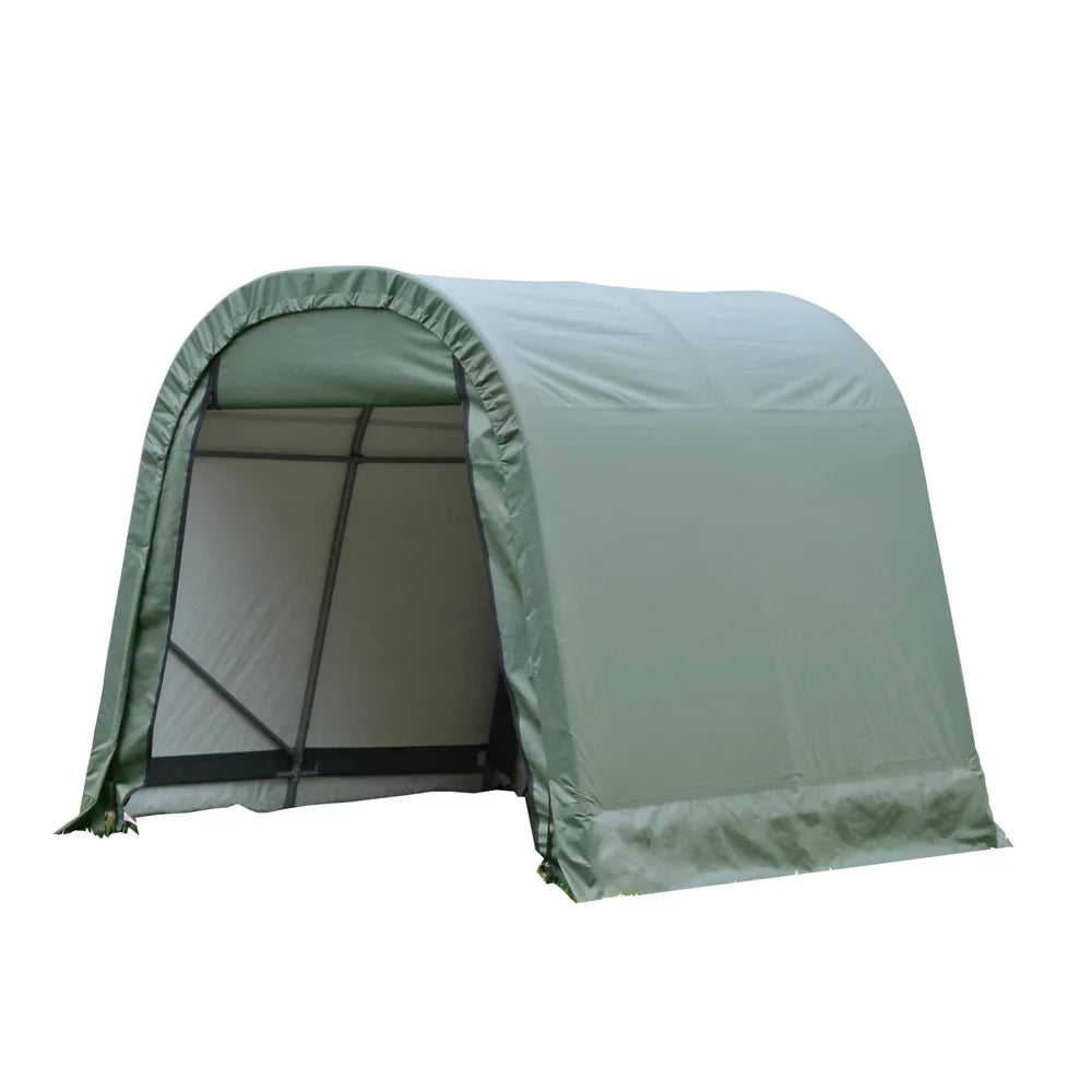 10x8x8 Shelter, Round design Green Cover