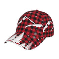 Workouts exterior Tree Plaid) Balery Baseball Activities dimension Running Cap for Seasons Dad Hat(Christmas Buffalo Adjustable All and