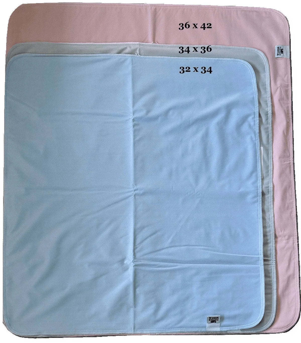 Protection Absorbent for Bed 4 Pad Underpad Incontinence 42 x - Washable Children Pack Urinary Waterproof Seniors 36 Pink