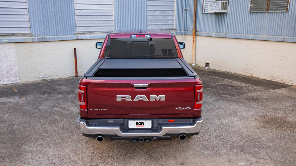 1500 Cab Sport Rolltrac SXT EGR Short Pickup Crew Dodge SLT Retractable RamBox Box Cover Ram Bed 2019-2024 Fits RT038811E Non Electric