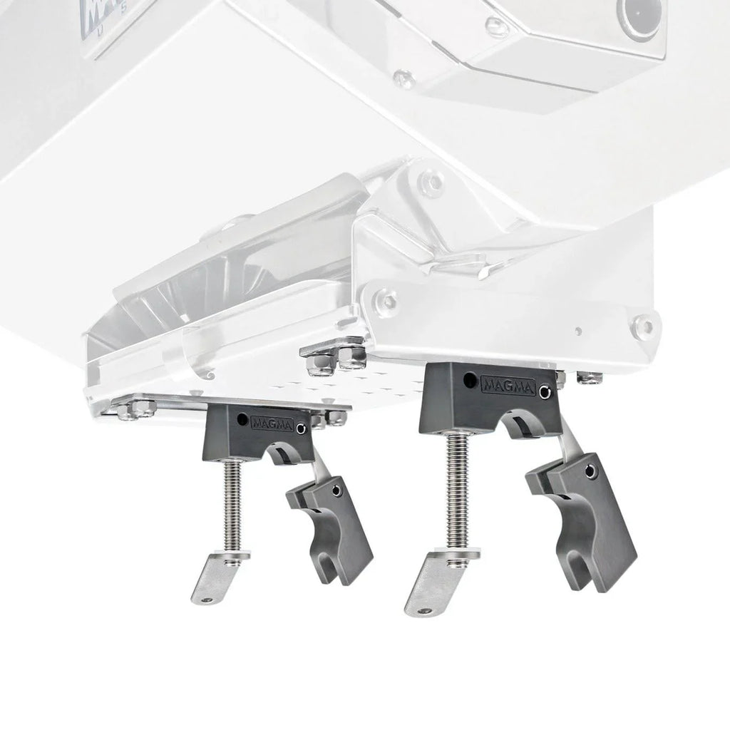 T10-580 - Standard Mount Rail Magma Rectangular Horizontal for Dual Grills Round