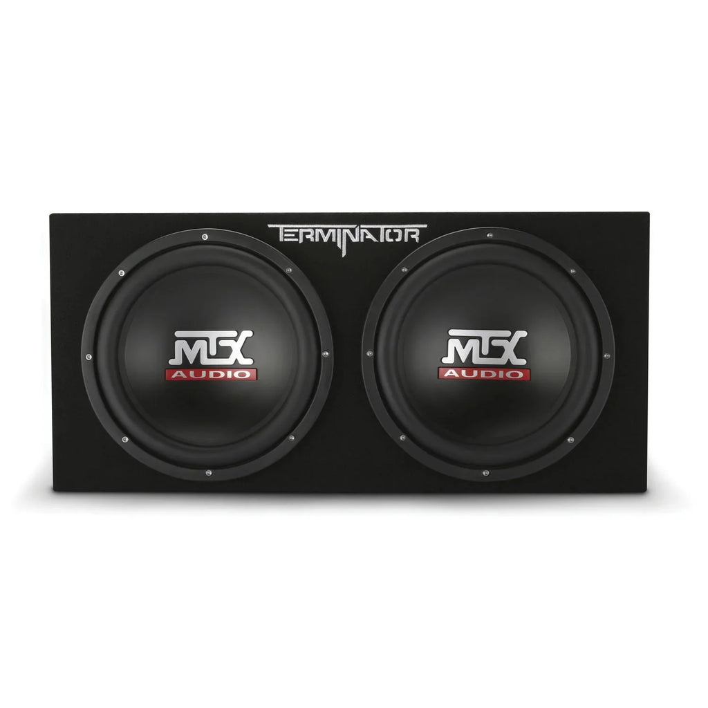 Mono Block Enclosure & Sealed 2Ω 12'' Dual MTX TNP212D2 Amplifier