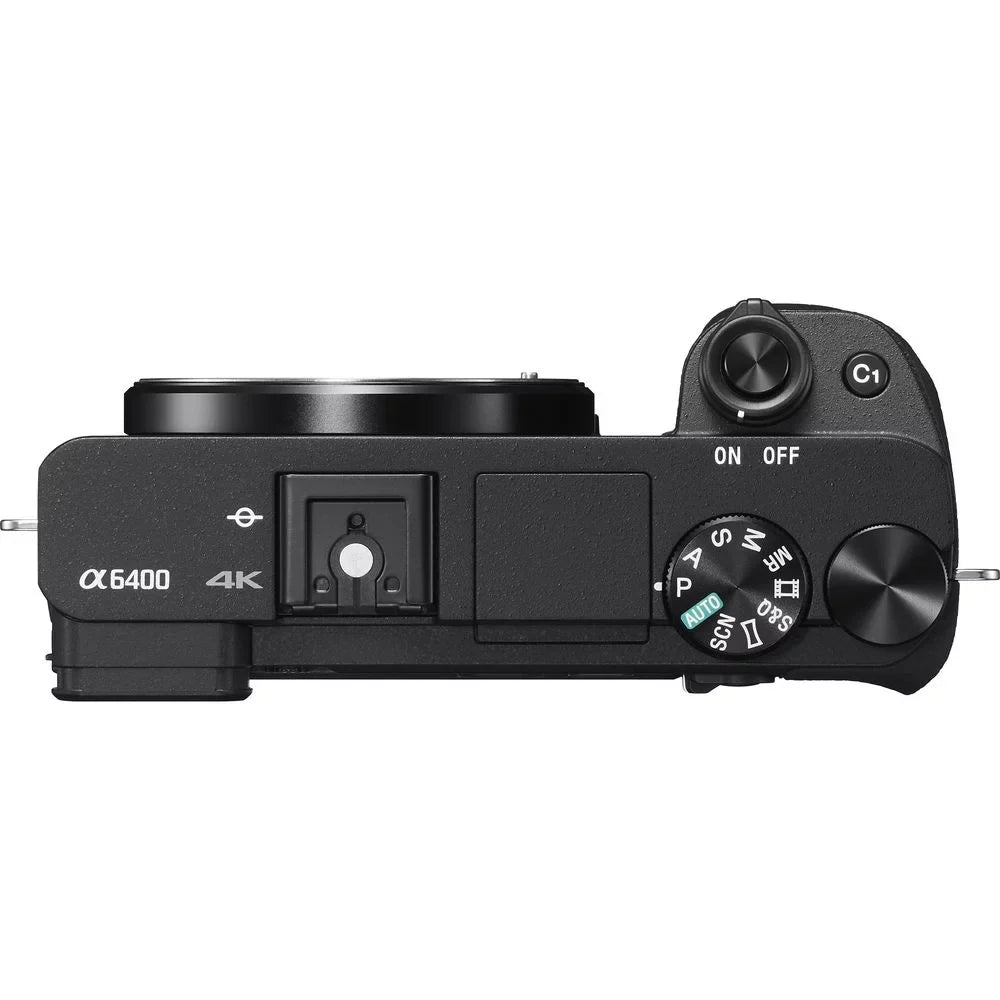 Camera Lens OSS a6400 -LOADED f/1.8 +50mm Mirrorless (Black) KIT
