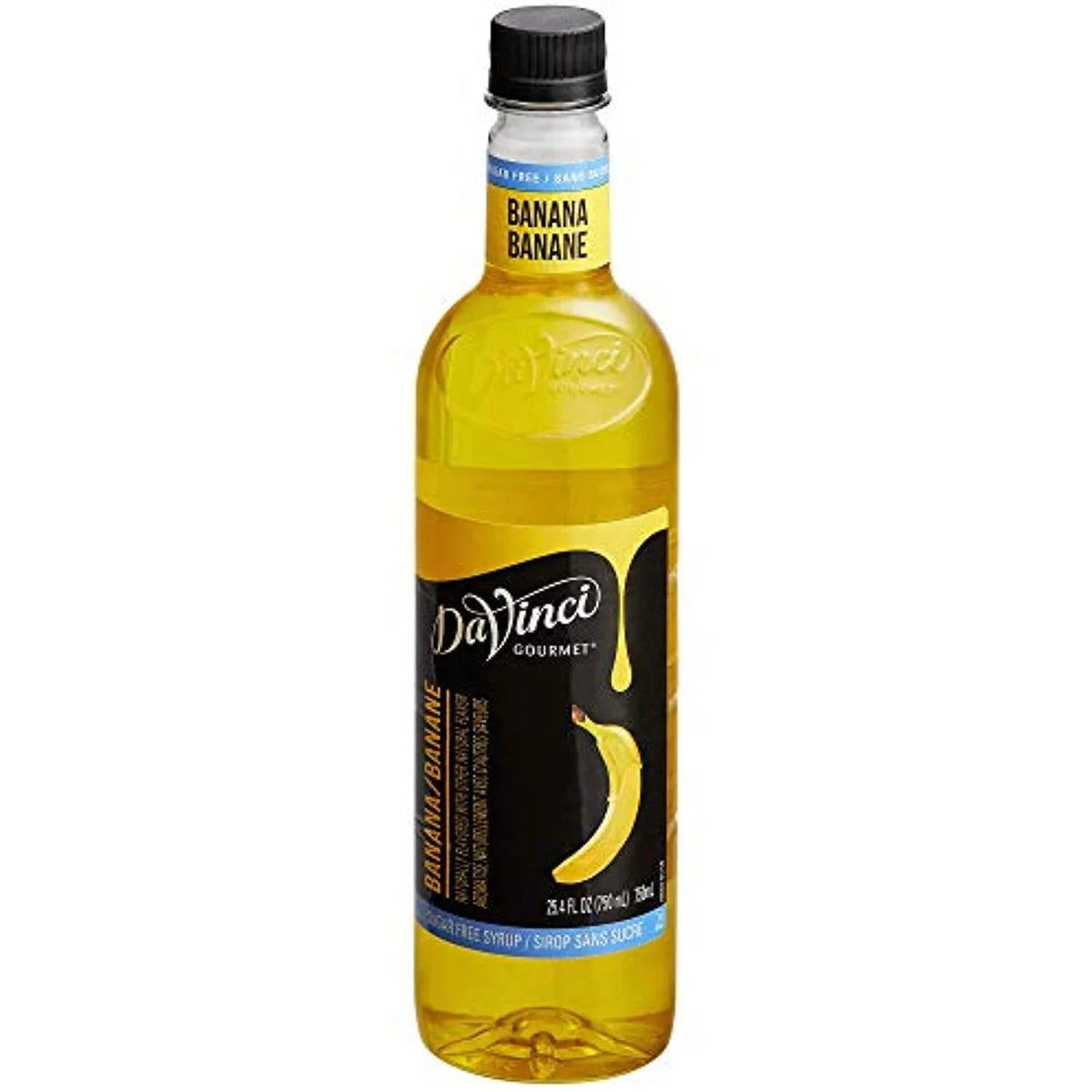 Sugar Davinci Ml Banana Syrup Free 750