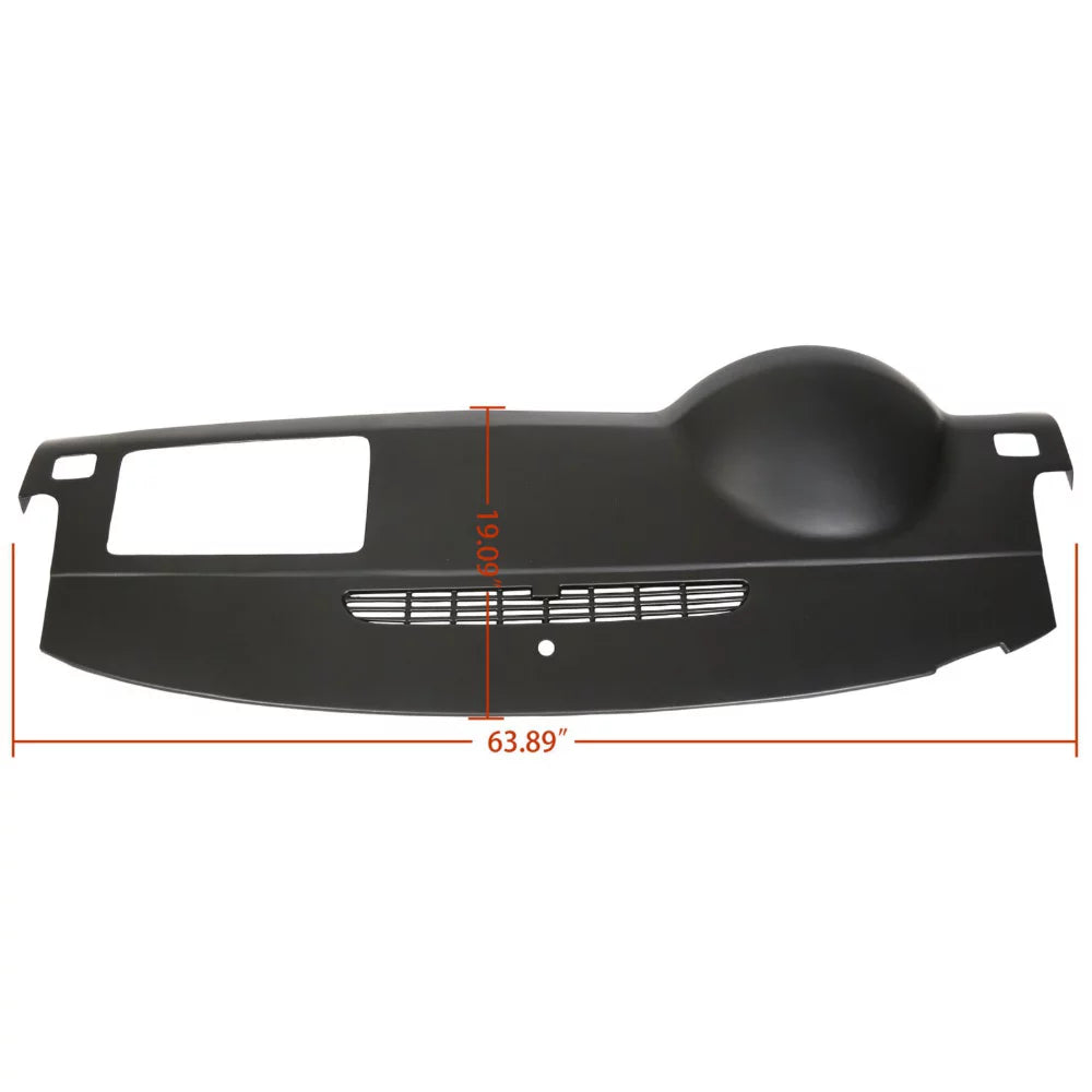 Dash Avalanche Fits 2014 SILVERADO Cover SLT C1500, Silverado Sierra Black Suburban For select: 2014 CHEVROLET C1500 SIERRA Yukon Tahoe GMC Cap