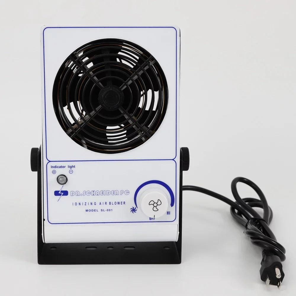Anqidi Machine Blower Fan Ionizer Ionizing Discharge 110V 60Hz Eliminator ESD Static Air Anti-Static