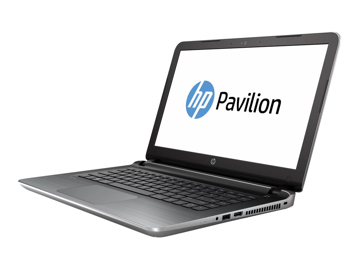 Win Pavilion - 768 - - 14" natural - brushing x - kbd: Laptop US SuperMulti - 14-ab066us 6 HP - HDD - 1 Intel DVD 8.1 - - 5500 64-bit i3 5010U 1366 (HD) horizontal TB Graphics GB Core in silver HD RAM