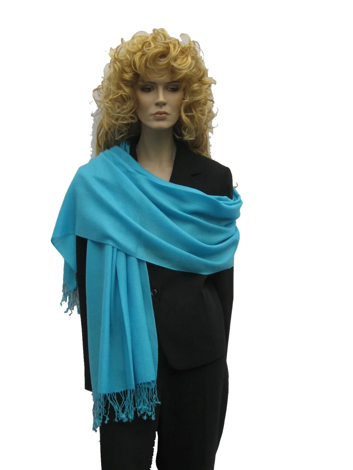 Scarf/Wool/Silk Scarf/Pashmina (Turquoise) Shawl/Cashmere/Cashmere Scarf/Scarves/Shawl/Shawls/Stole/Wrap/Pashmina