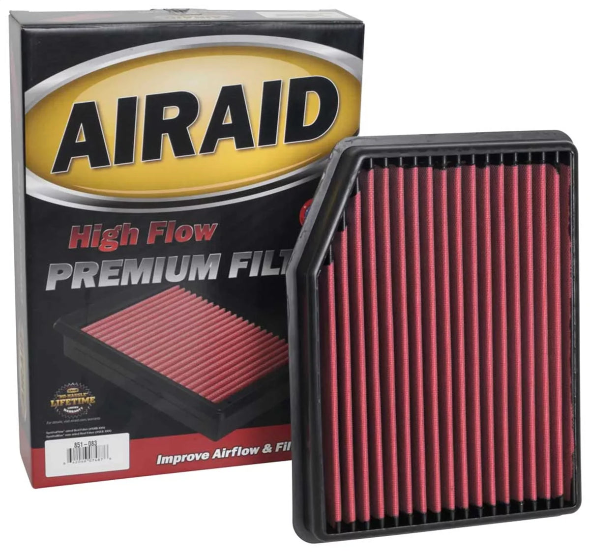2019-2023 AIRAID 851-083 select: CHEVROLET Replacement CHEVROLET TAHOE SILVERADO, 2021-2023 Filter Fits Air