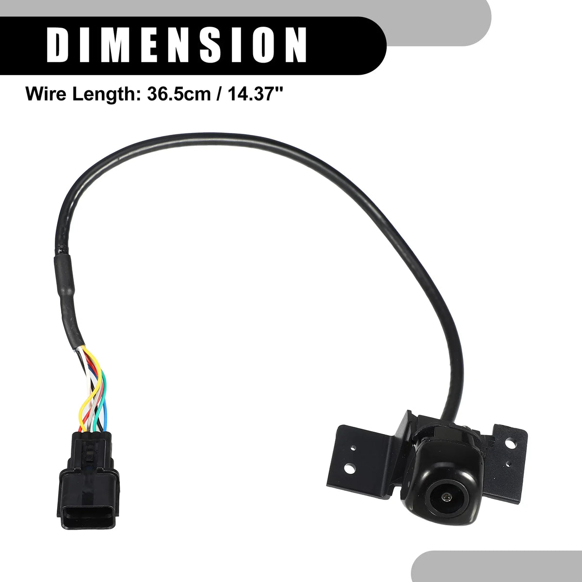 for Plastic Hyundai Car Rear Camera Black View Tucson No.95760-D3001 Up Back 2016-2018