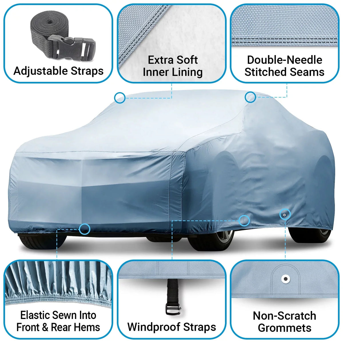 2010-2015 Cover [Mazda Fits: All-climate Waterproof Custom Car Miata]