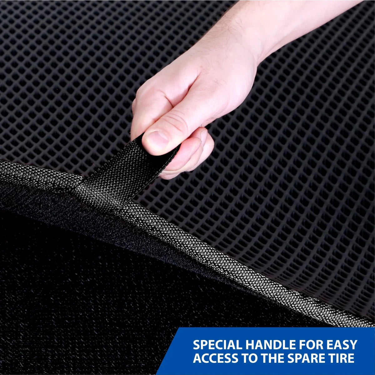 GY004538 Heavy & Fit Cargo - for Shape, Trapping with Dirt Camry Liner Goodyear - Cargo Trunk Waterproof, 2015-2017 Liner Custom - Duty Luggage Anti-Slip Liquid Toyota Dimond Liner, Technology Mat