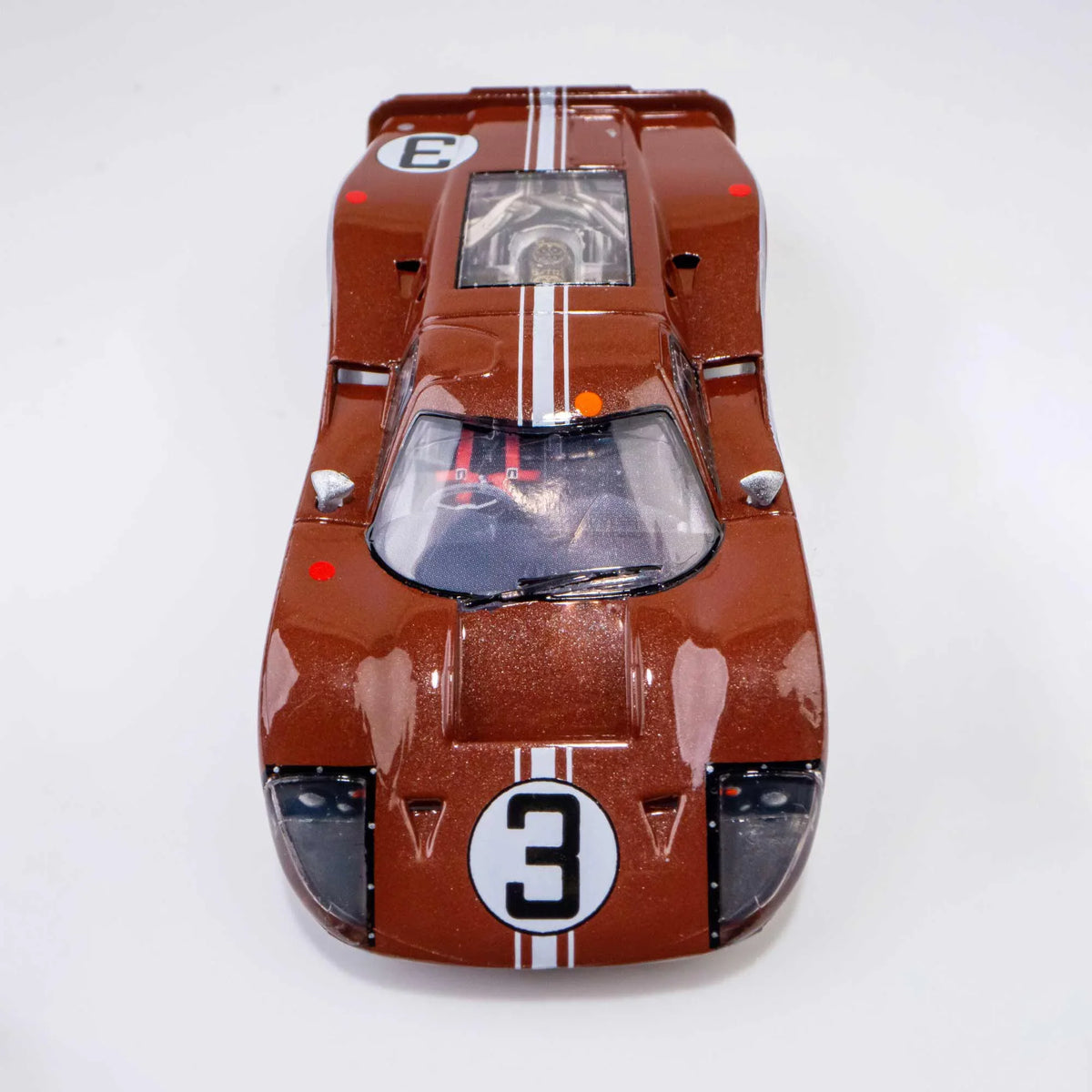 Car Racing GT40 No.3 HO IV LeMans AFX Mark Scale Slot