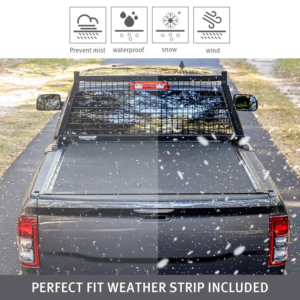 Truck 6.4 XTWEEX Ram Roll Ram Rambox Ram Classic Fits Up Dodge | 1500 Bed New 2019+ FT 2500 3500 1500 W/O 2003-2023 Tonneau 2002-2023 Body) for Bed | Cover Soft Body(Not