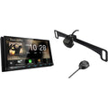 Plate Kenwood License DMX958XR Mounting eXcelon Bluetooth MultiMedia with Receiver CMOS-320LP with Multi-Angle Camera View Rear