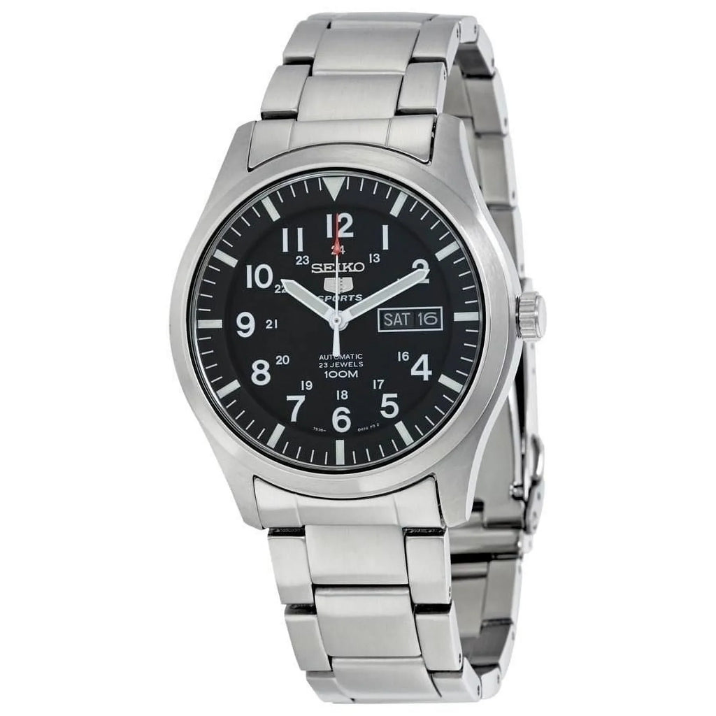 Men's Seiko SNZG13 Steel Automatic Series' Watch Stainless '5