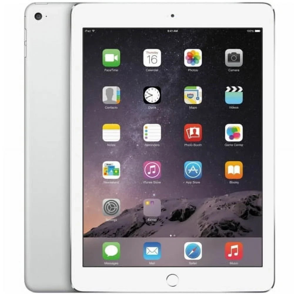iPad Silver - (Refurbished) Restored Air 128GB, (MGTY2LL/A) 9.7 - Wi-Fi, 2
