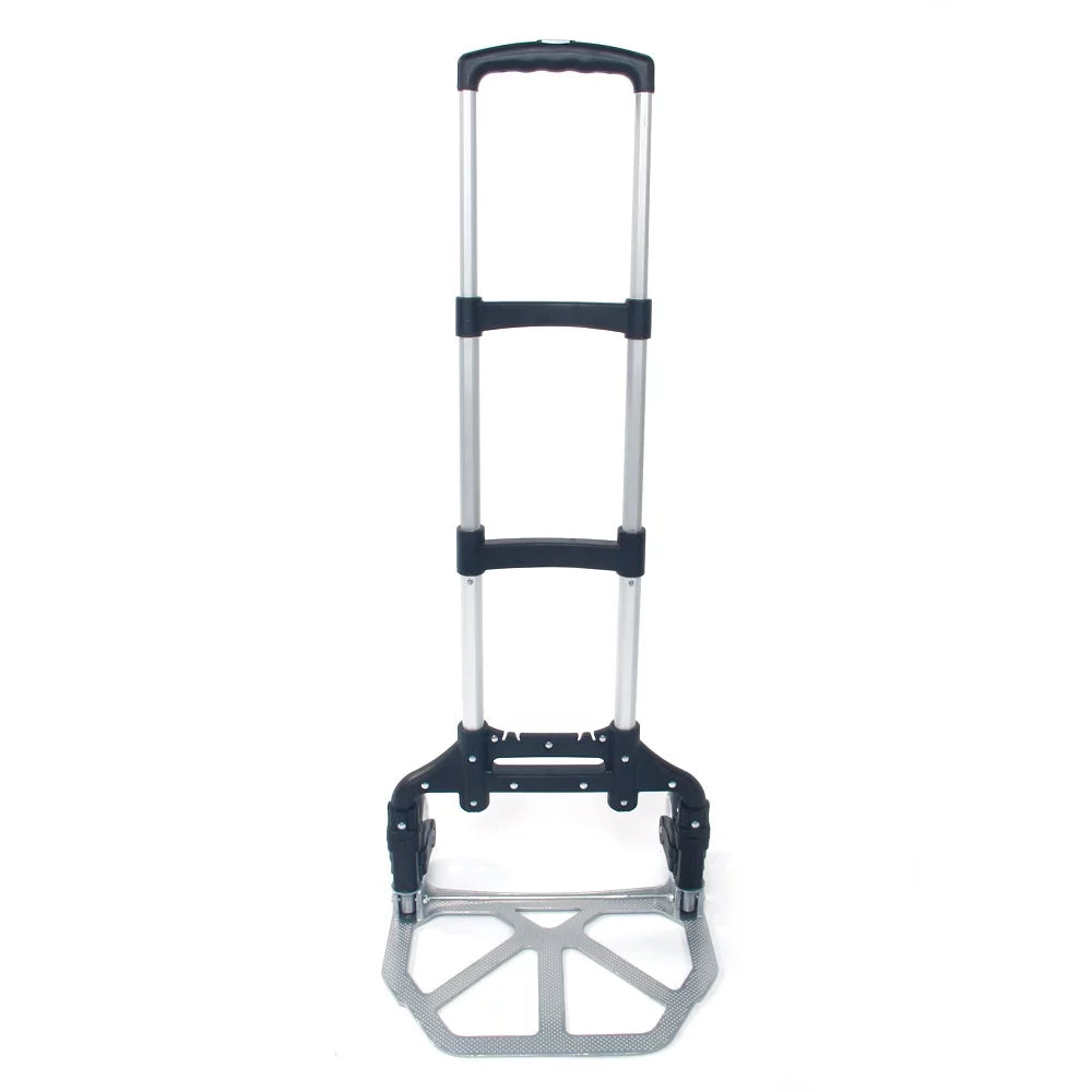Foldable Portable Luggage, Telescopic with GoDecor Trolley, Black for Rod, Carry