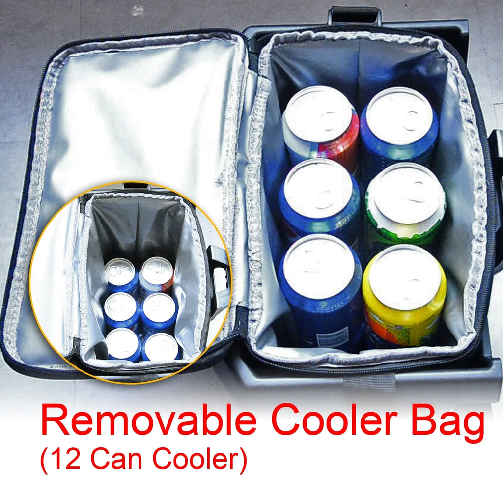 Defender Max Removable Can Fit Box Seat Cooler for Bin Under Cooler Storage -2022 Underseat UTV 2016 Bag Am Storage