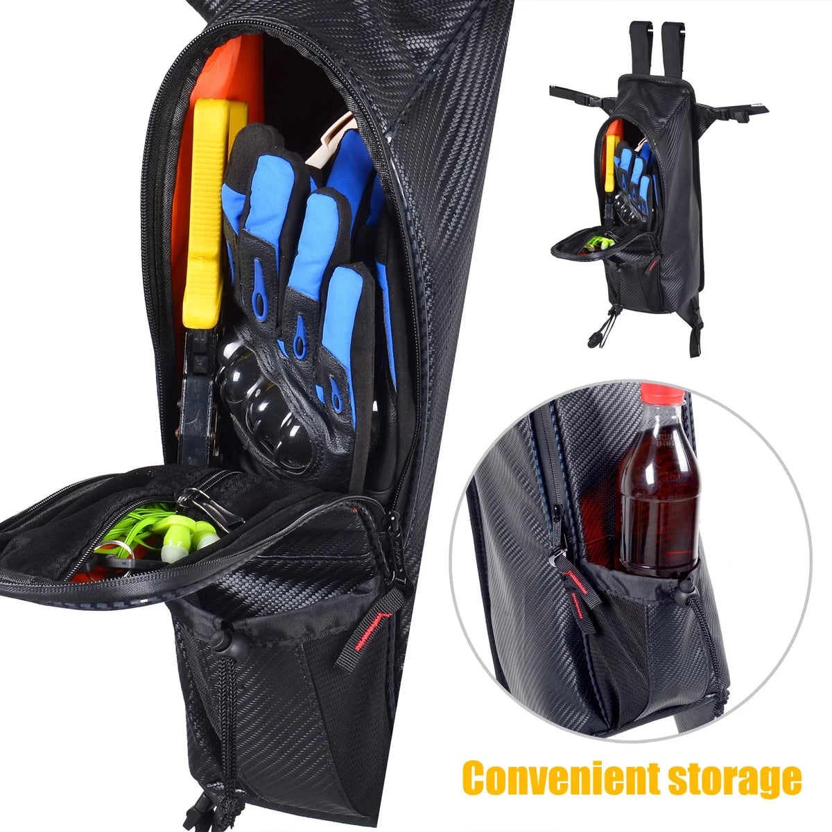 1000 Center Bags 4010 KRX Seat Universal Teryx 2010-2022 4000 UTV Kawasaki Offroad For Bag Mule Storage Accessories