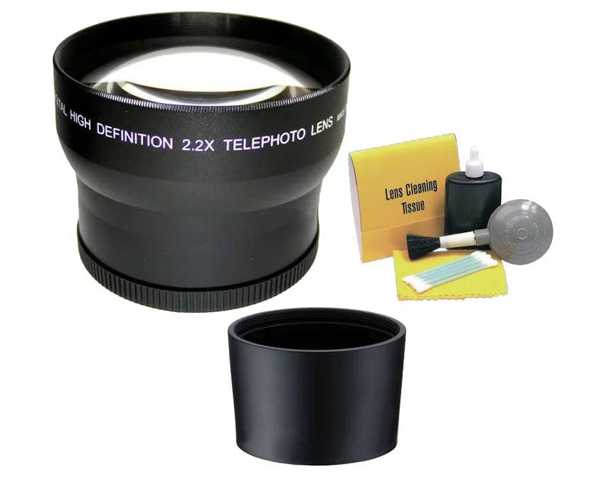 (Includes 5 2.2 Telephoto + Adapter) Definition Super Necessary Coolpix Direct Piece Nikon Lens Cleaning Lens Kit High Nwv P7100