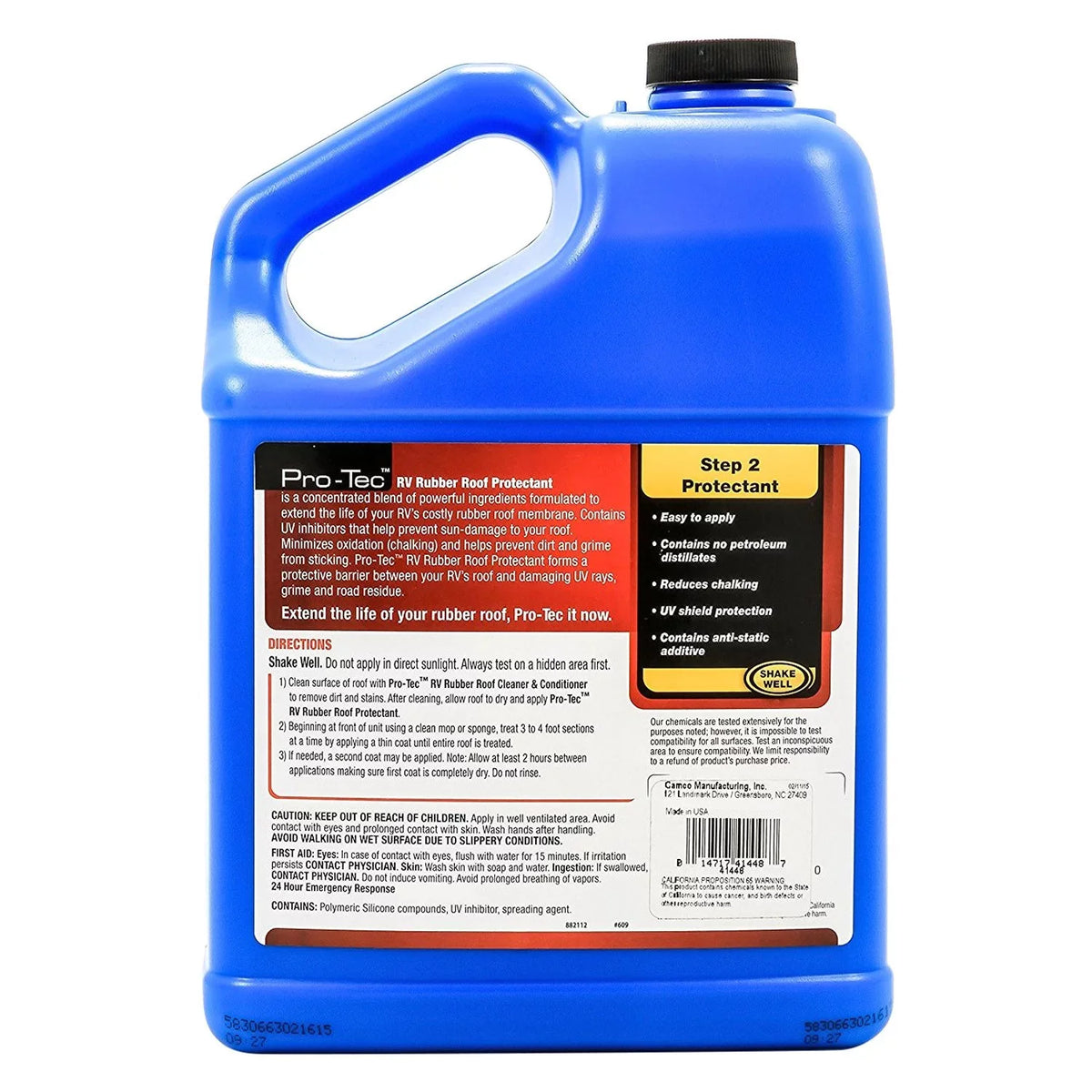 Rubber Gallon Camco Protectant Roof 41448