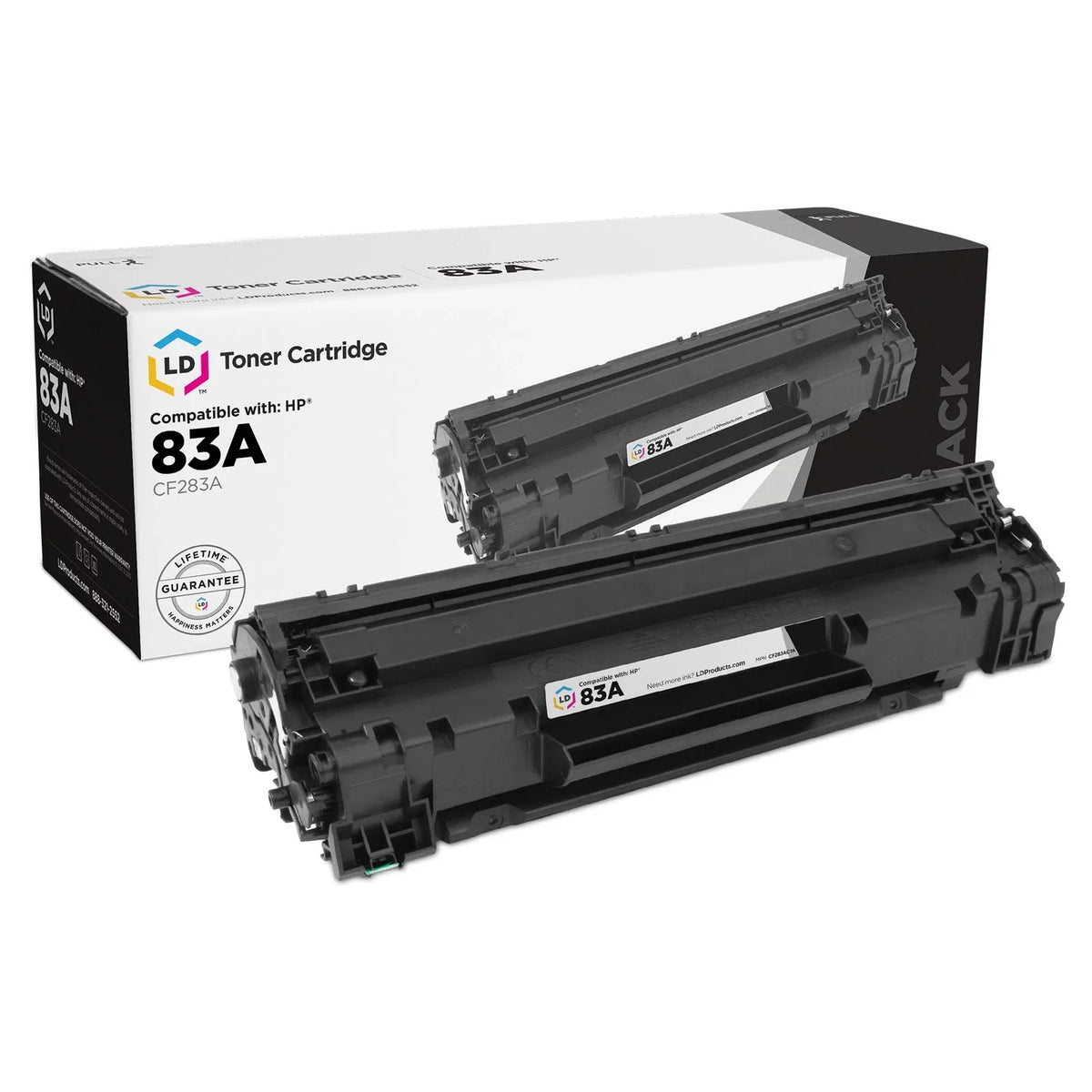 M127fn M225dn, CF283A LaserJet Replacement / M201dw, M152a, Hewlett 83A Laser M127fw, MFP for LD HP A M125rnw, HP for 83 Pro Black © & M201n, M125nw, Packard Compatible Cartridge / Toner