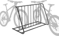 Bike Bicycle YGDU 6-Bicylce Black Holder, Capacity Stand/Grid Rack Double-Sided Steel Storage Parking Pipe