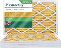 Furnace HVAC MERV Pleated (5-Pack) Filterbuy 24x36x1 Air Filters 11 AC