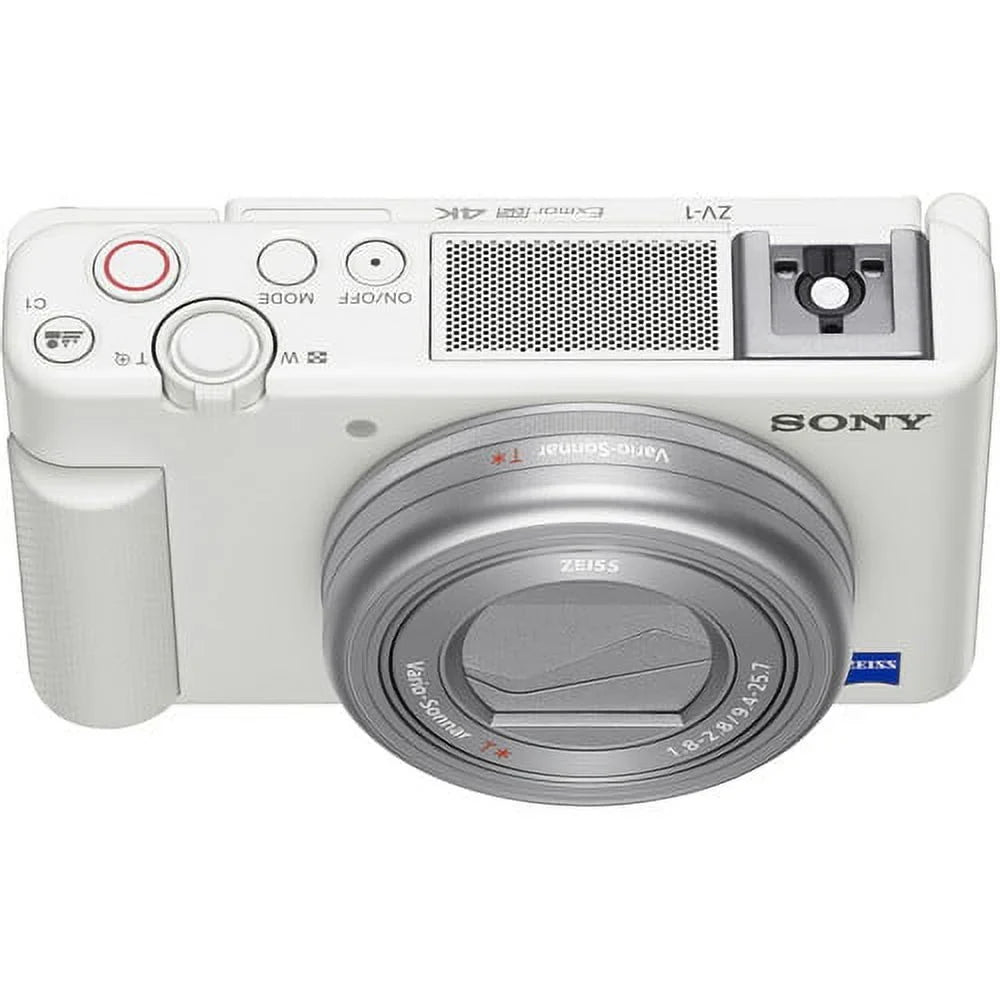 Carrying Vloggers Soft Creators Camera & + Case Compact (White) 4K Vlogging Digital +Expo-Cloth Content ZV-1 LCS-CSJ for