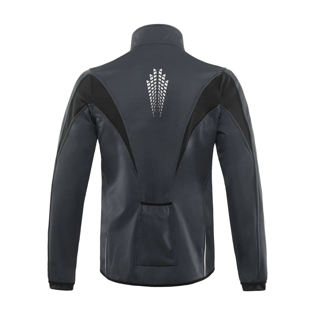 Warm Arsuxeo Cycling Waterproof Jacket Ultimate Windproof Outerwear Bike for Protection - Winter