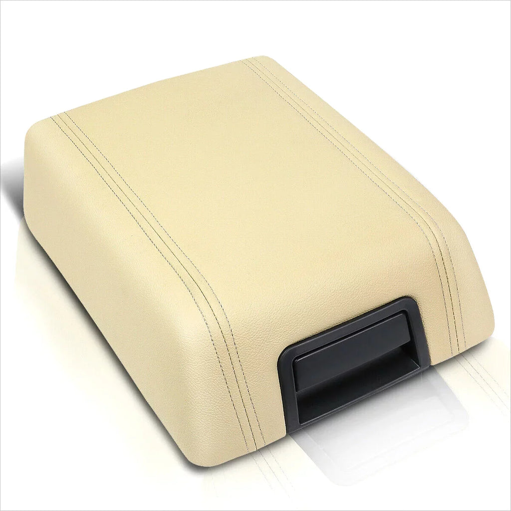 Lincoln Teledu Console Latch Cover Armrest Repair Center Kit Beige Top For Lid