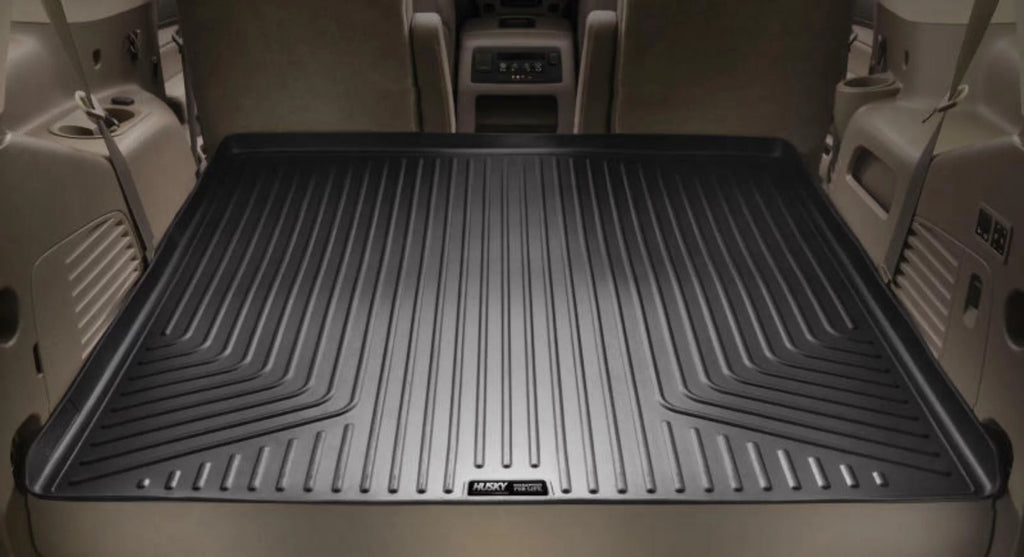RealTruck Toyota Compatible Black by 4Runner; of Weatherbeater Third 10-22 Cargo row Seats with Liner Husky Series