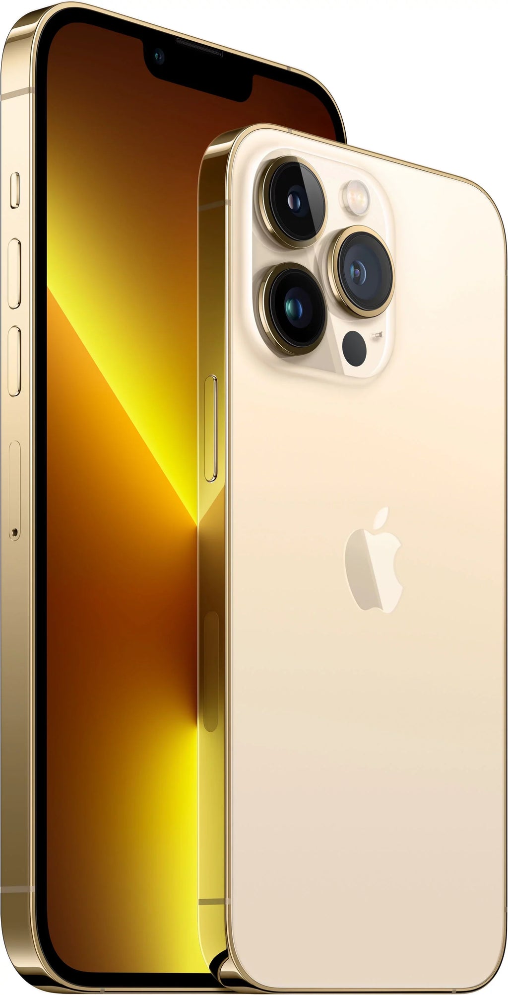 (Refurbished) (TMobile) Pro Gold Max iPhone 128GB Restored 13