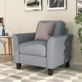 (Gray) Room Anself Living 3-seat and chair Sofa Furniture