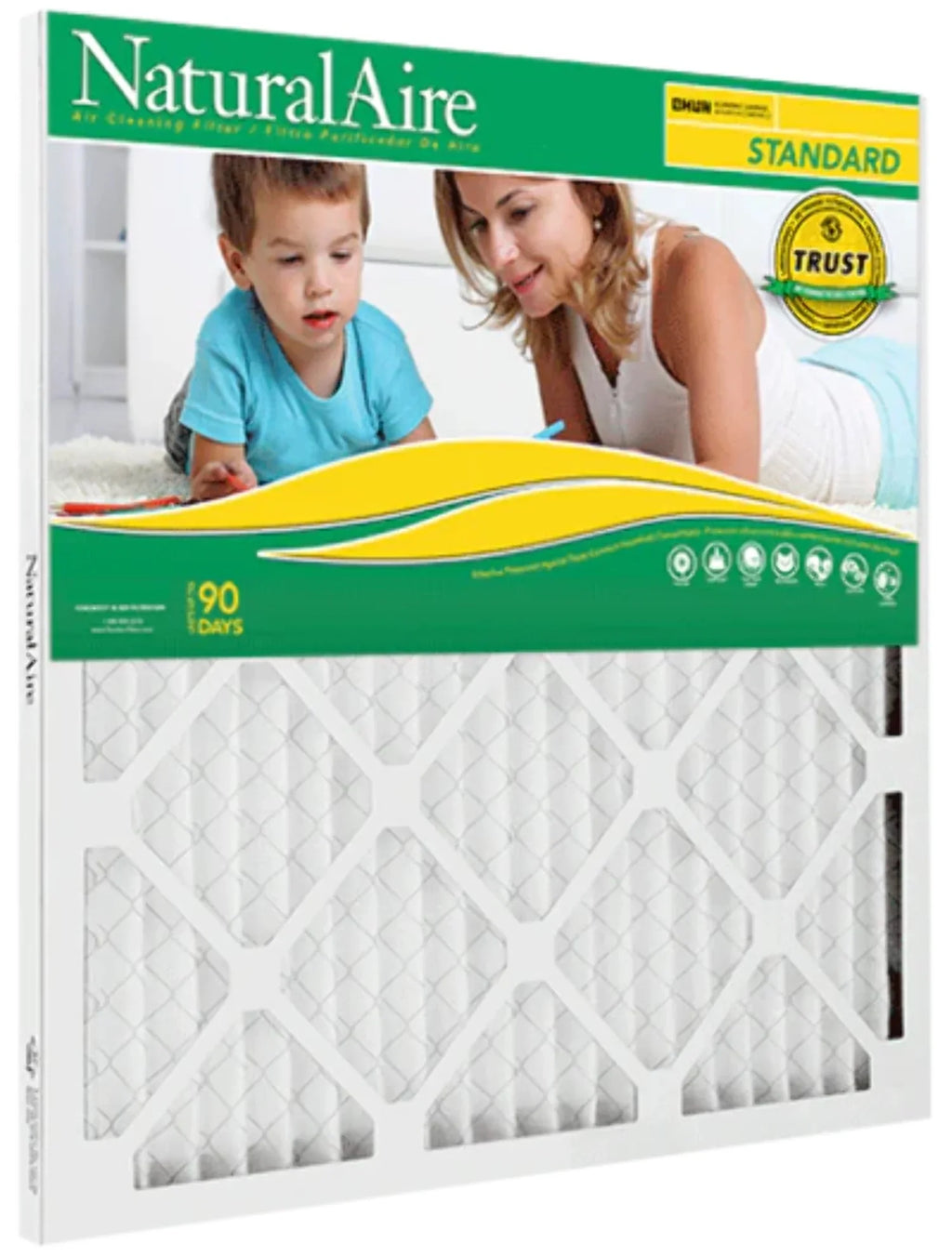 84858.012323, 23x23x1, 8, Naturalaire Merv Pack12 Filter Standard Air