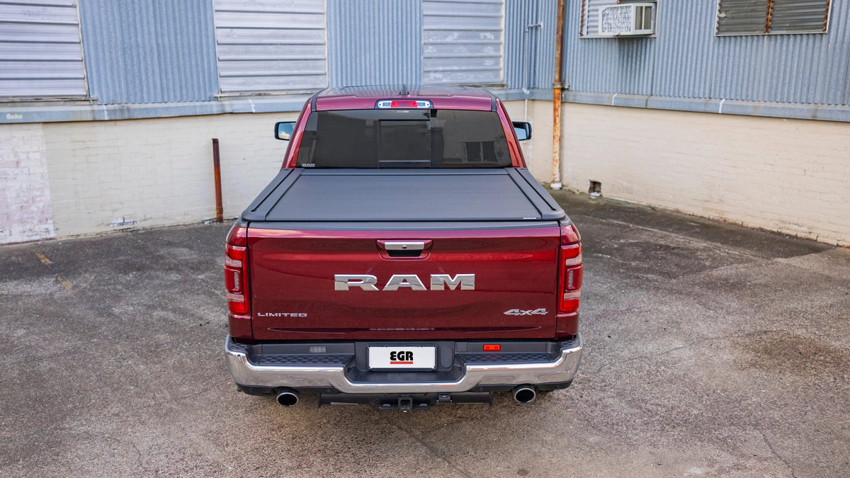 1500 Cab Sport Rolltrac SXT EGR Short Pickup Crew Dodge SLT Retractable RamBox Box Cover Ram Bed 2019-2024 Fits RT038811E Non Electric