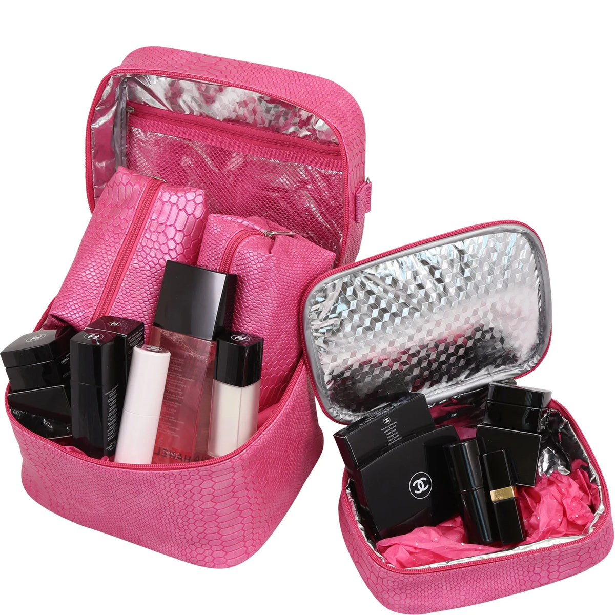 Gift Bag, Picnic Insulated 7220-HT Cosmetics In Houndstooth One Mojito-Four